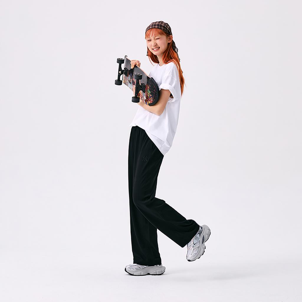 New MLB New York Yankees SS25 T Shirt Unisex White 3ATST0153-50WHS