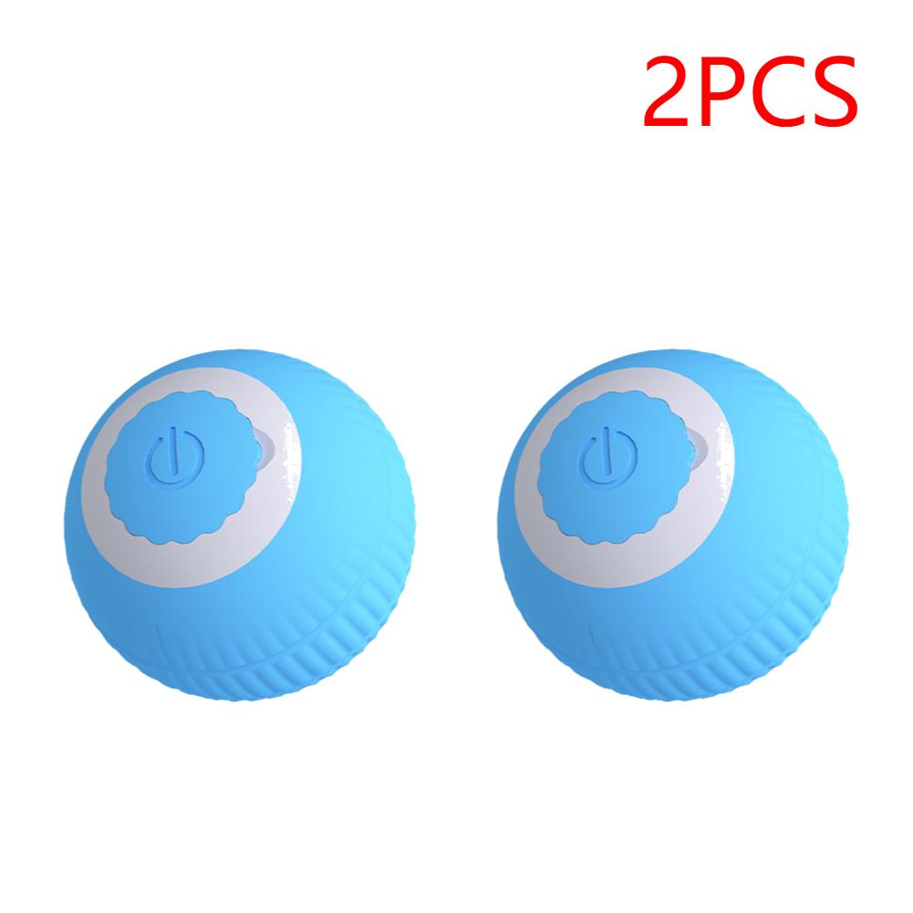 Smart Cat Toys Rolling Ball Rechargeable Electic Interactive Toys for Cats Training Self-moving Funny Puppy AccessoriesPet Toys