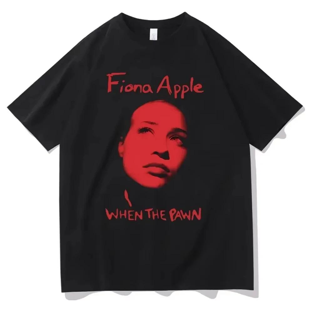 

Fiona Apple Printed TShirt Rock Singer Inspired 100 Cotton Vintage Unisex Fashion Rock Short Sleeve Tee Perfect Fan Gift S