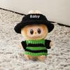 17cm Cute Mini Plush Doll's Clothes Outfit Accessories For Korea Kpop Exo Labubu V1 V2 Idol Doll Sitting Party Clothing DIY Gift