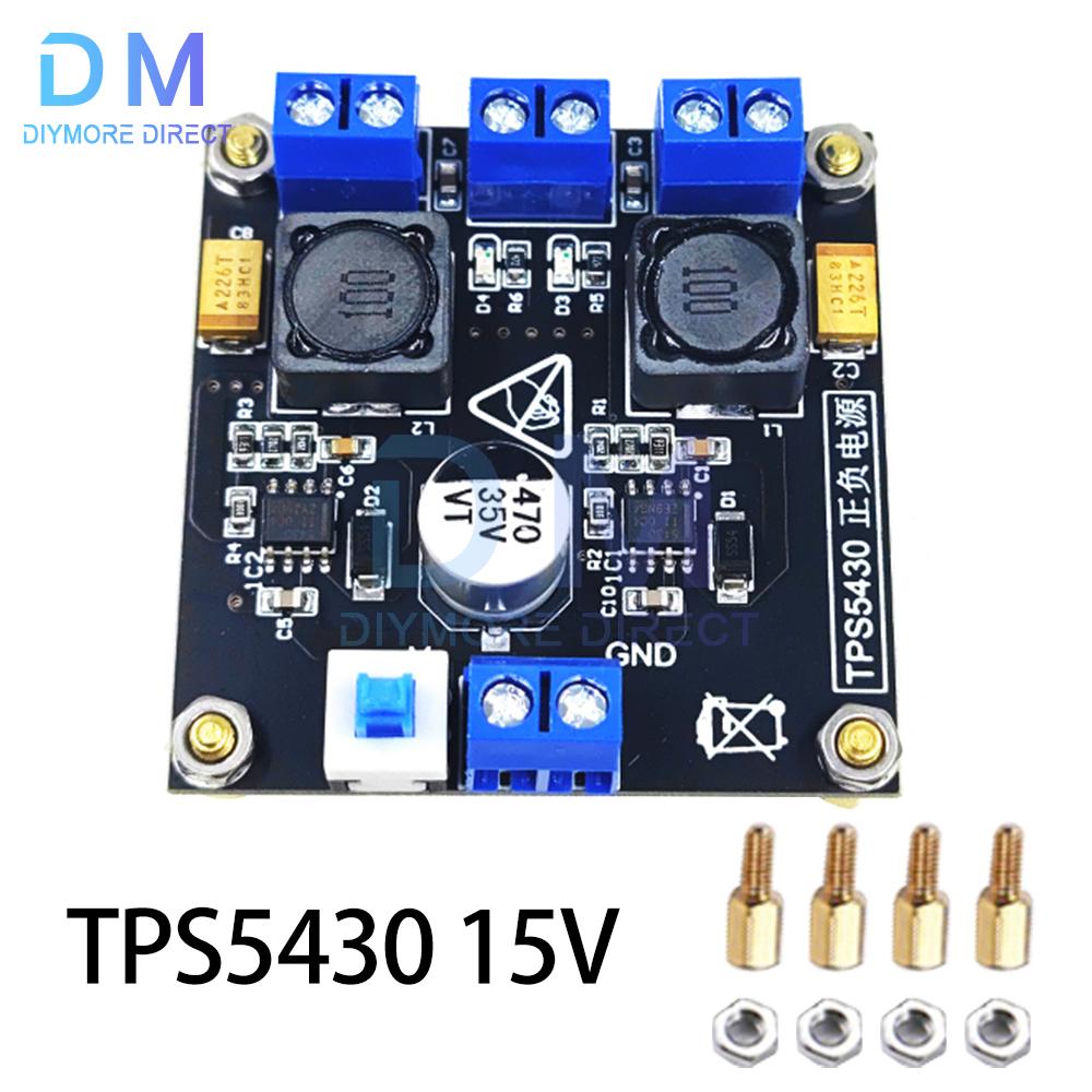 

TPS5430 TPS5450 Positive Negative Dual Power Supply Module with Switching 5V 12V 15V Output