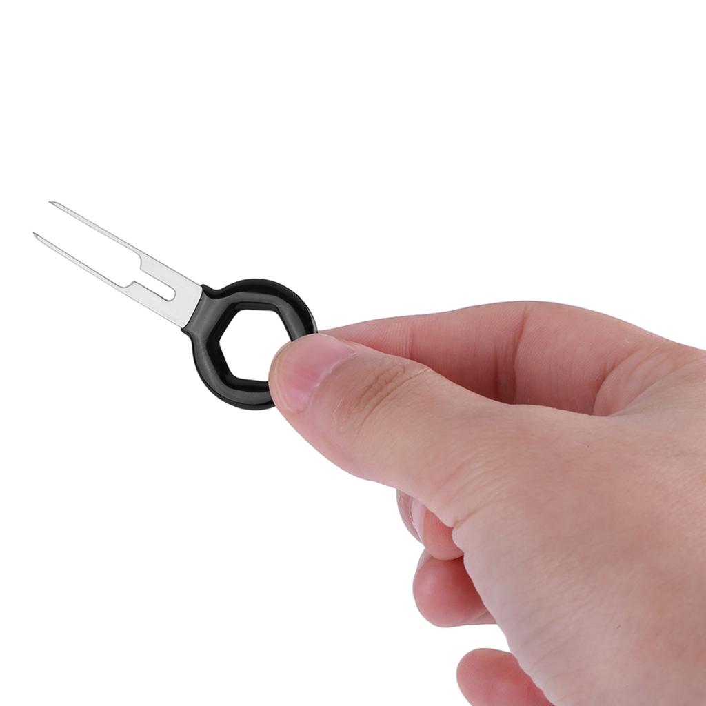 Car Wire Harness Plug Terminal Extraction Pick Connector Crimp Pin Back Needle Remove Tool Set