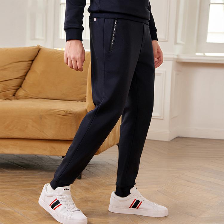New FILA Knitted Sweatpants Men's Winter Legend Blue F11M141606F-NV