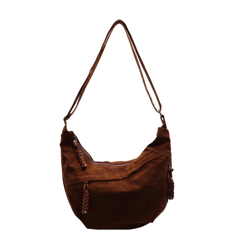 Autumn & Winter Korean Style Versatile Tote Bag - Trendy Large Capacity Dumpling Crossbody Shoulder Bag