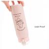 350ml/500ml Cartoon Stainless Steel Vacuum Flasks With Straw Portable Kids Thermos Mug Thermal Water Bottle Tumbler Thermocup