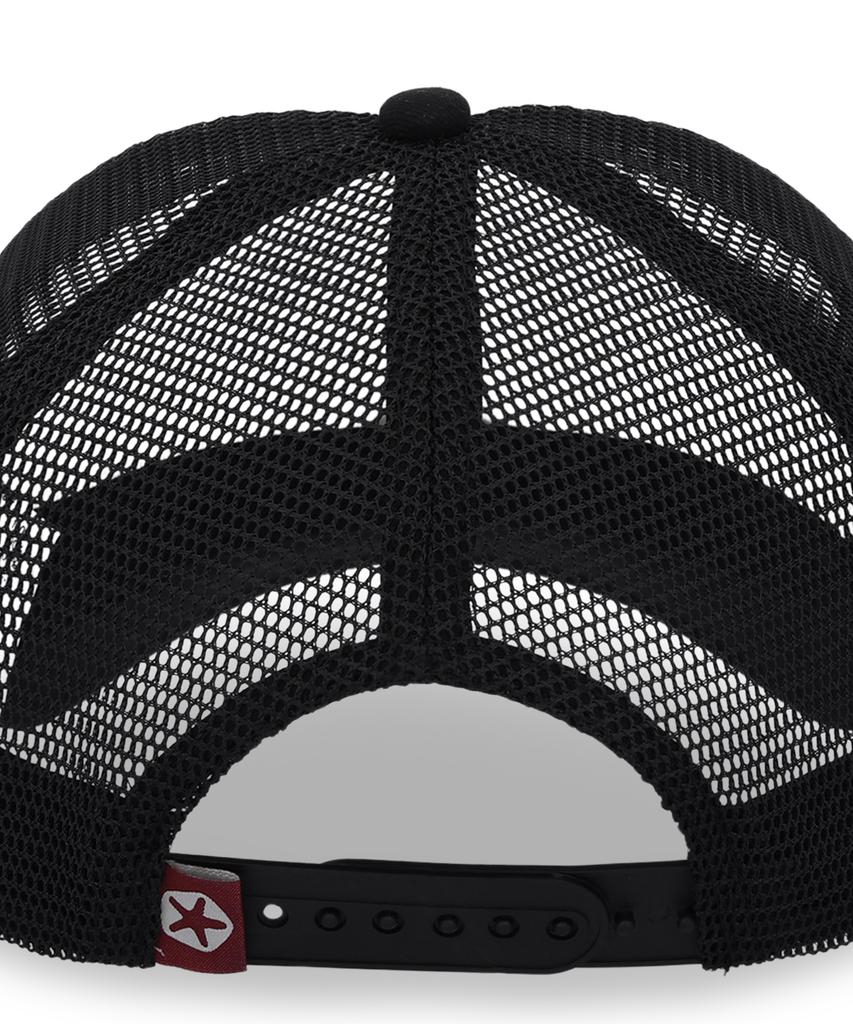DISCUS ATHLETIC 2026 Pentaport Logo Mesh Trucker Cap White
