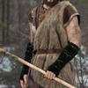 Men Vikinges Vest Medieval Faux Furs Waistcoat Coat Outwear Warriour Renaissances LARP Cosplay Costume for Halloween