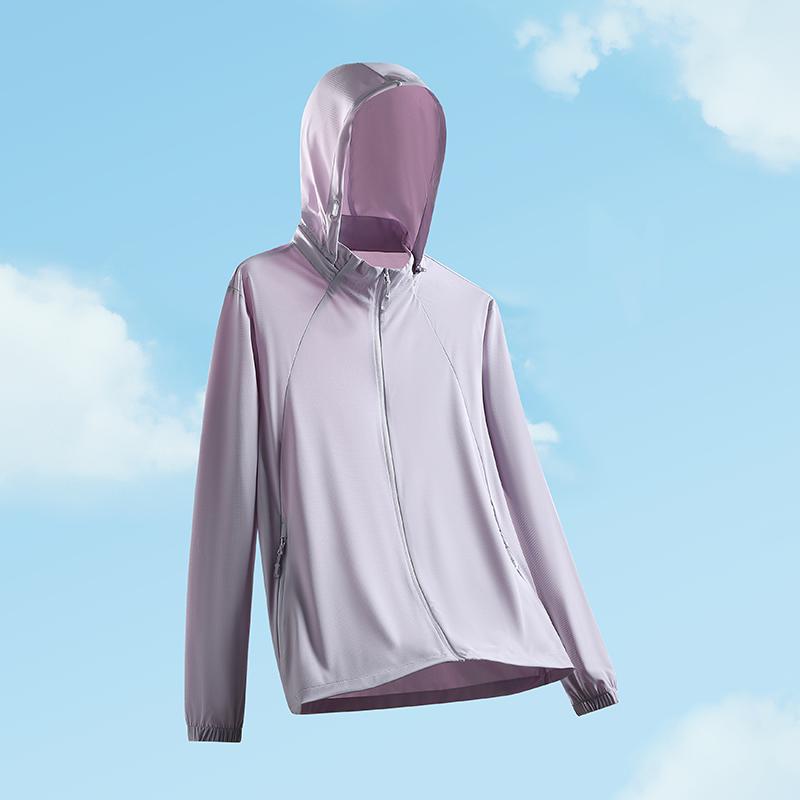 Outdoor Ice Silk Sun Protection Clothing for Women, Summer UV Resistant Lightweight and Breathable Fishing Sun Protection Clothing