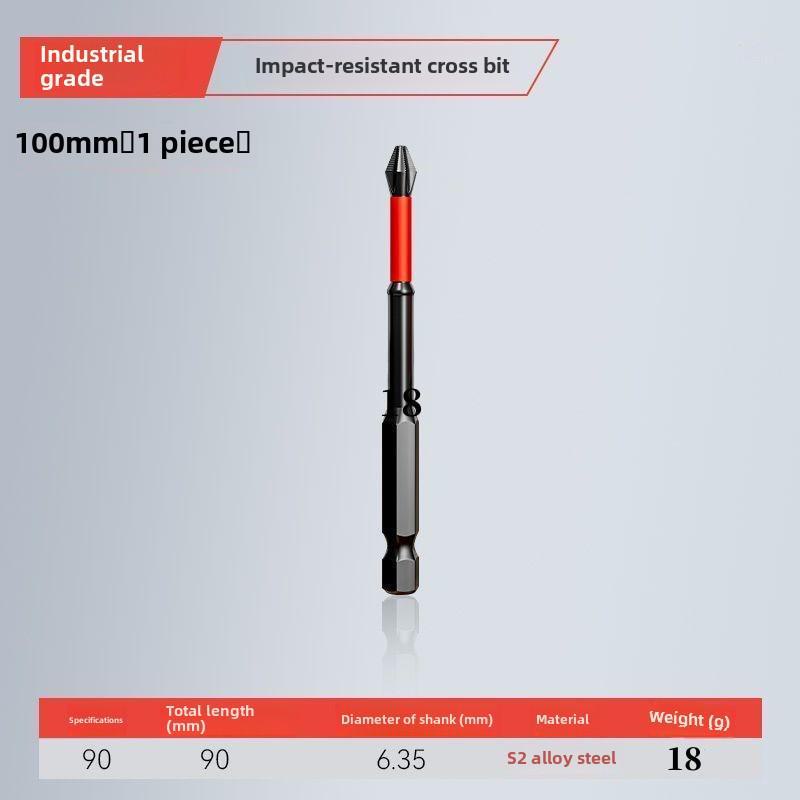 Durable Magnetic Non-Slip Screwdriver Bits Set - Impact Resistant & High Hardness