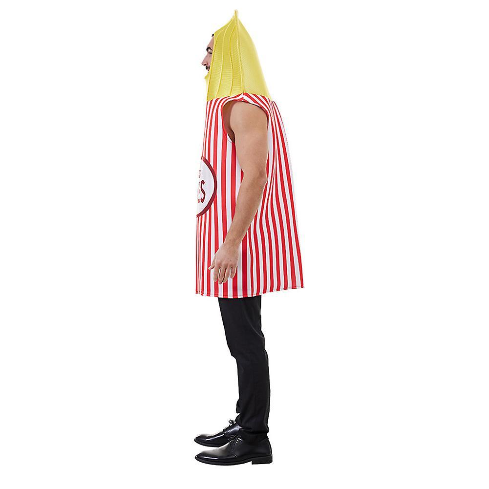 Lustige Pommes Cosplay Kleidung Halloween Bühnenauftritt Partykleidung Festival Rollenspiel Kleidung