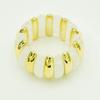European and American jewelry, fashionable acrylic elbow bracelets, retro color matching exaggerated bracelets and bracelets.