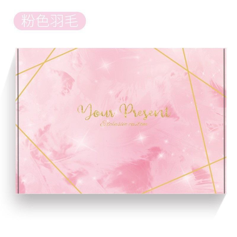 One Piece Is Sent and Photographed On Behalf of This Link. High-end Underwear, Bra, Packaging Box, Gift Box, Extra Hard Large Color Box, Airplane Box.