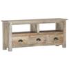 Day and Night - Day and Night Solid Mango Wood TV Cabinet 110x30x50 Cm