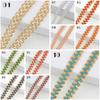 25 Yards Woven Lace Ribbon Centipede Braided Lace Trim DIY Craft Curtain Upholstery Sofa Pillow Clothes Sewing Accessories