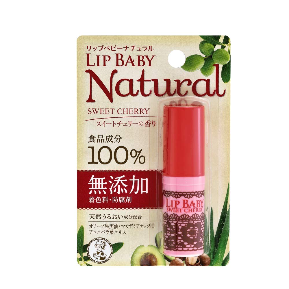 

Mentholatum Lip Baby Натуральный аромат сладкой вишни 4 г