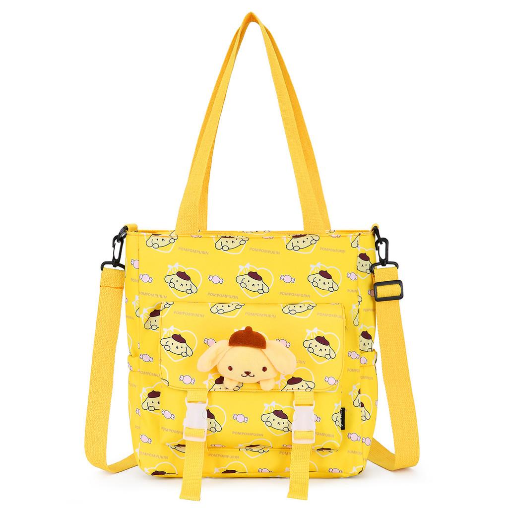 Playful Vibrant And Handheld School Bag Large Storage Capacity Nylon Tote Kids For