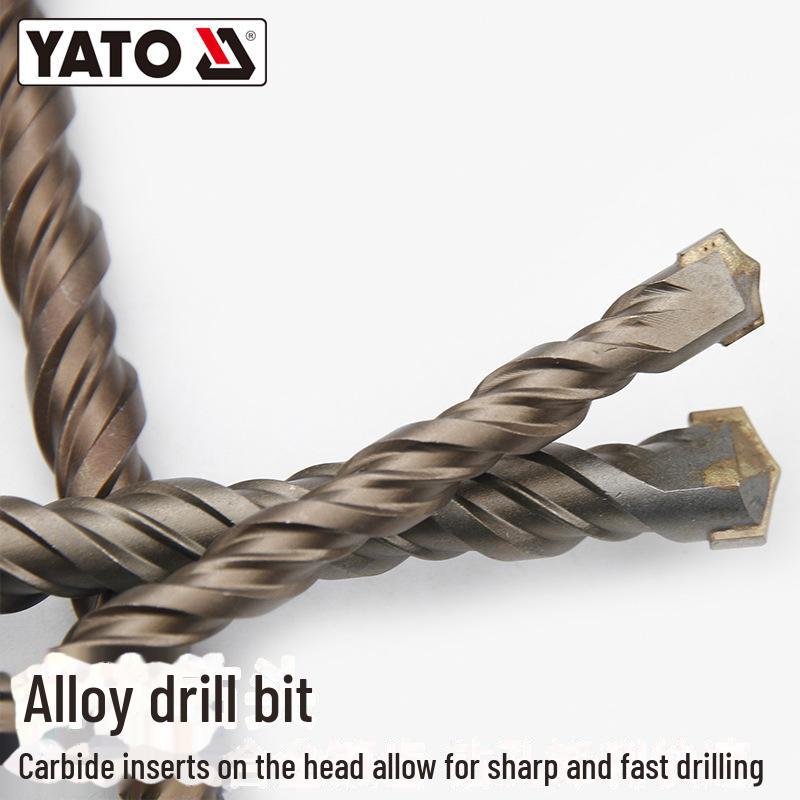 מקדח פטישון אימפקט YATO 12-25 מ"מ לקירות בטון ומלט