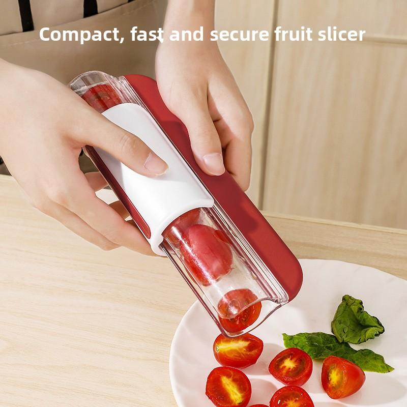 Tomato Small Tomato Slicer, Holy Fruit Cherry Slicer, Kitchen Salad Fruit Slicer
