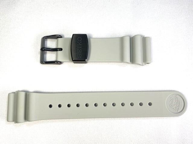 R01X017M9 SEIKO Prospex 22mm Silicone for Band, Gray, SBBN029/ 7C46-0AJ0
