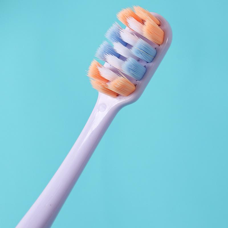 Toothbrush Adult Soft Hair Household Home Fur - Wide Head Ultra Fine Hair Anti Sensitivity Gum Protection - Suitable for Touring