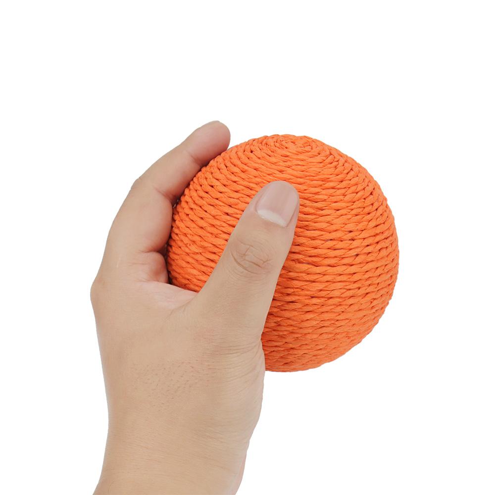 10cm Paper Rope Cat Toy Bite Kitten Interactive Chew Scratching Toys Funny Cat Scratcher Pet Supplies