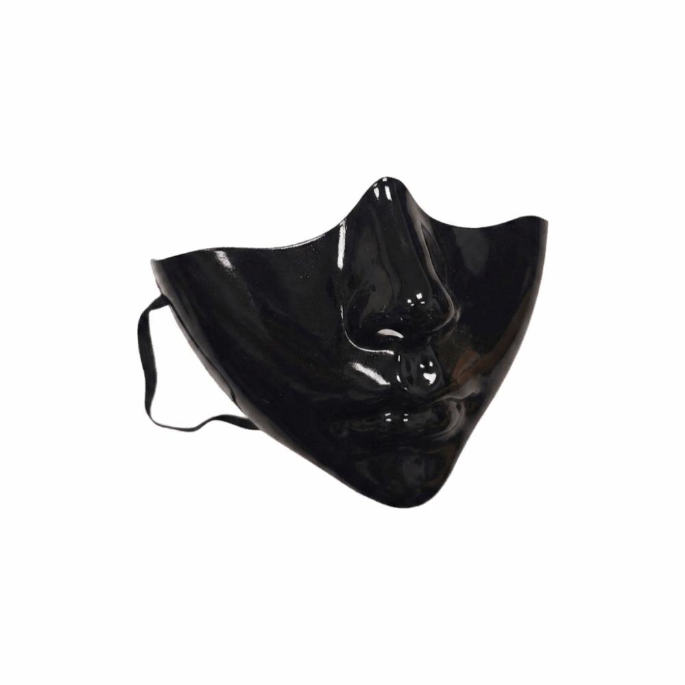 Technological Halloween Mouth Cover Exquisite Masquerade Mask Half Face Mask Carnival