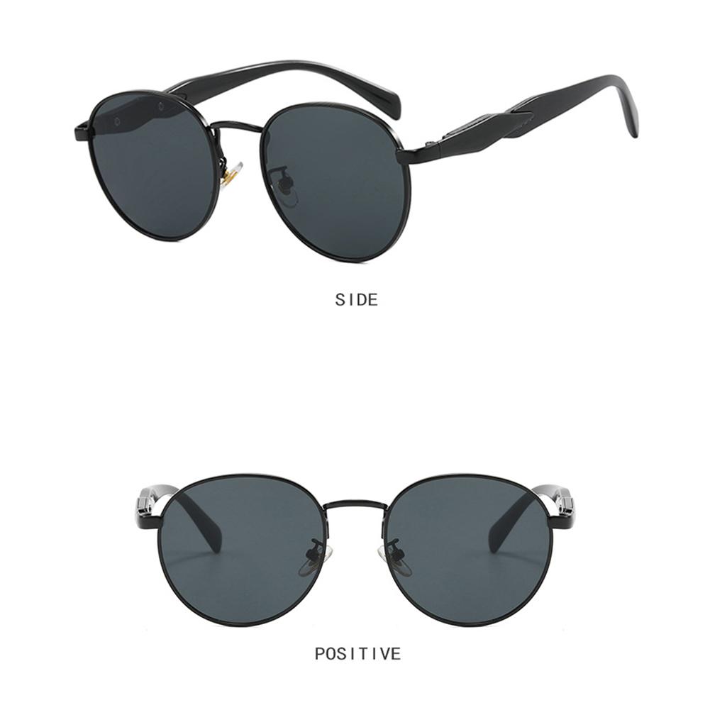 Vintage Round Metal Sunglasses Women New Fashion Retro Sun Glasses Female Ins Trendy Eyewear Female UV400