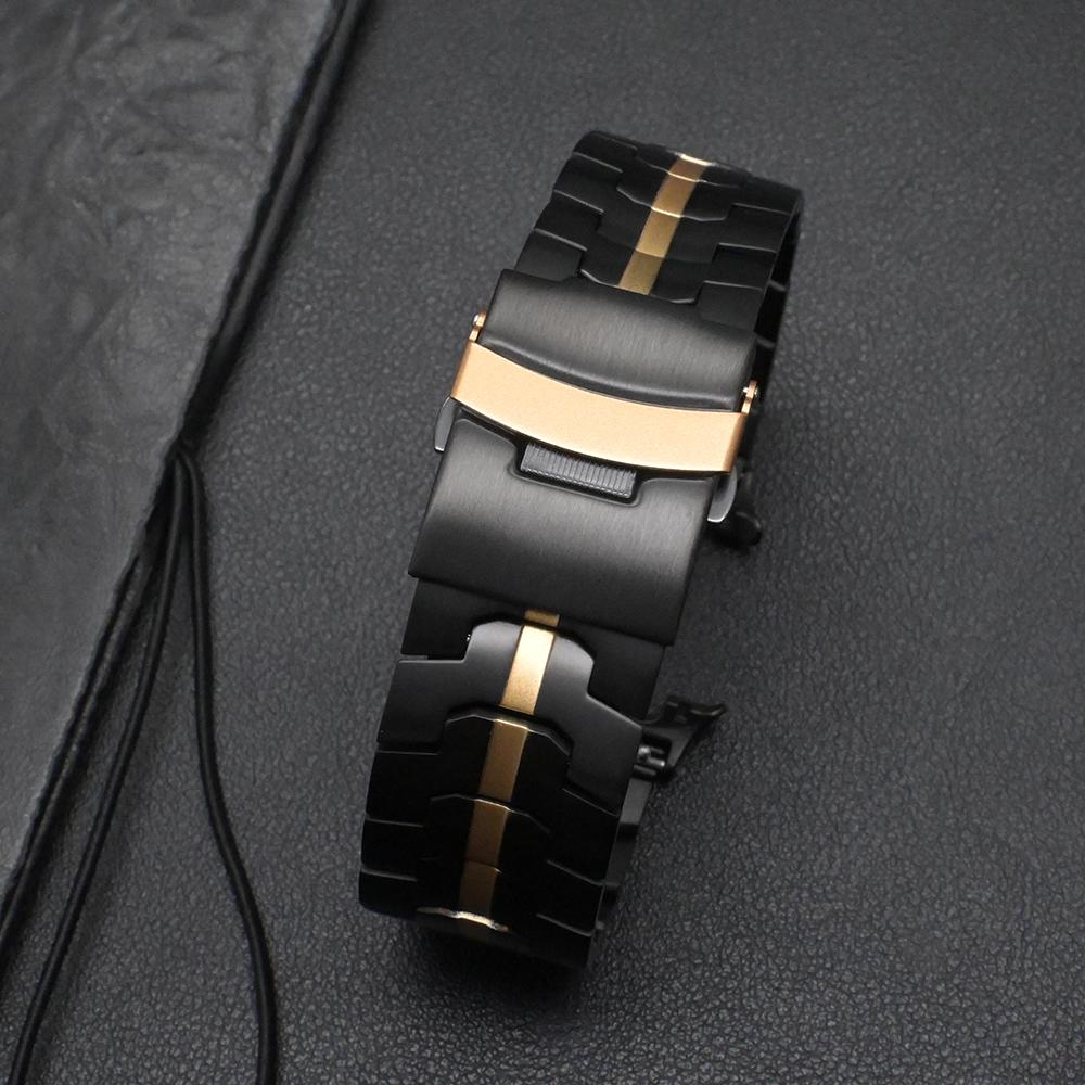 Titanový pásek pro Samsung Galaxy Watch 8 Classic 46mm Ultra 2025 47mm 2024 Luxusní náramek pro Galaxy Watch 8 7 6 5 44mm 40mm