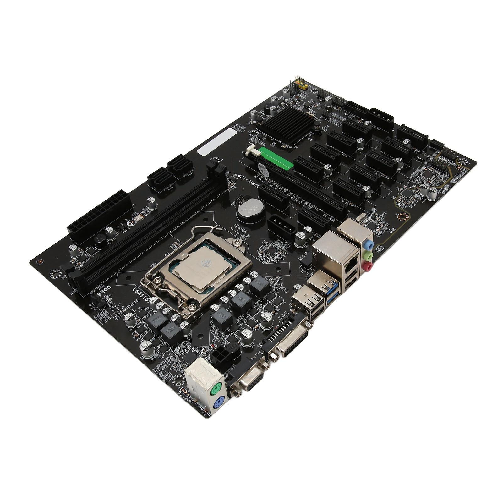 

Набір материнської плати B250B з процесором G3930 8 ГБ пам яті DDR4 Підтримка кількох відеокарт VGA DVI USB-порт Ігровий