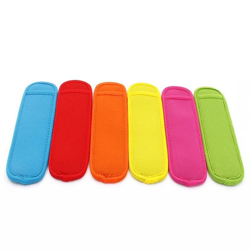 Ready Stock Diving Material Insulated Popsicle Sleeve - Portable Ice Pop Protective Sleeve