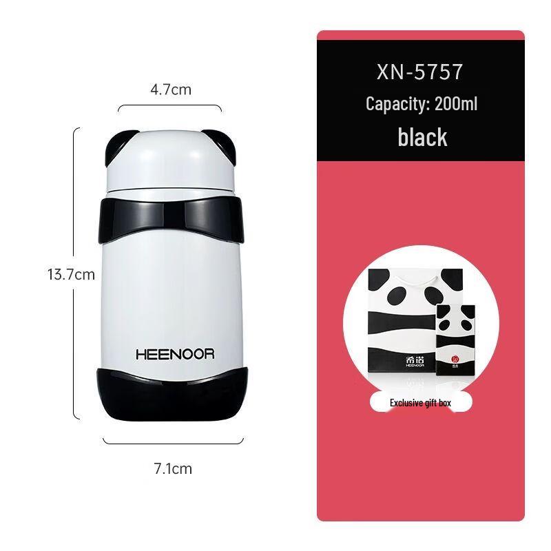 Heenoor Kids 304 Stainless Steel Panda Insulated Water Bottle