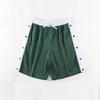 Men's American Style Quick-Dry Sports Shorts - Basketball & Marathon Training Snap-Button Loose Fit - Five-Point Length