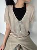 APOEM V Net Knit Top (3C)