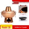 Traditioneller Peking-Kohle-Kupfer-Hotpot