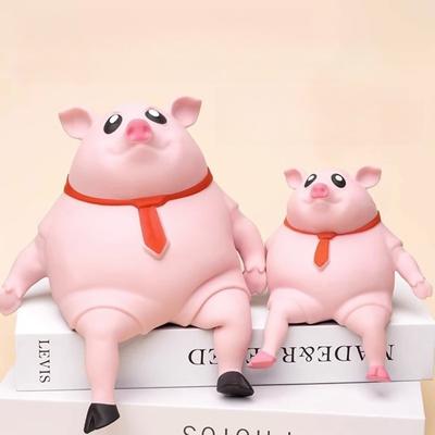 Trendige rosa Hautpigment-Langsam-Rückprall-Squishy Lustiges Design für das Büro Hand-Ziehen-Quetschen und Tägliche Stimmungs-Stressbewältigung