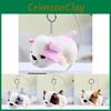 Cozy Light Brown Stuffed Dog Toy Plush Keychain Perfect For Kids Gifts And