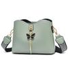 Women's Butterfly Leather Crossbody Bag, Small Trendy Shoulder Bag with Adjustable Strap, Cute Fashion Purse for Ladies