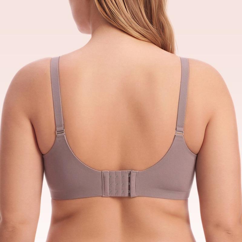 Plus Size Seamless Wireless Nursing Bra Soft Support Comfortable Bra For Women
