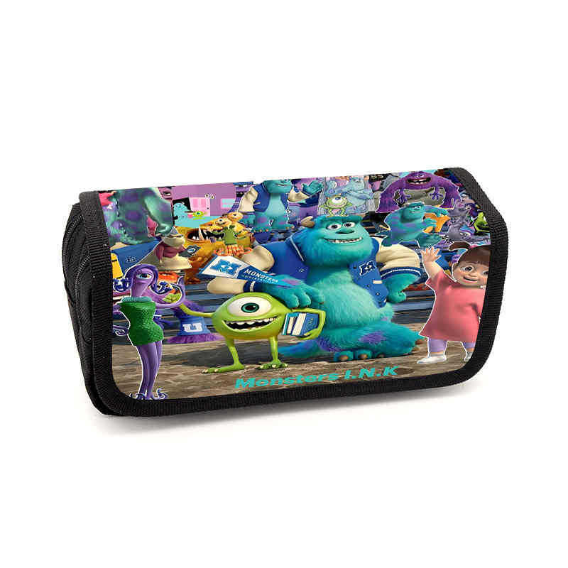 Monsters, Inc Pencil Case Animation Peripheral Storage Bag Stationery Pencil Case
