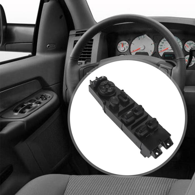 LHD Front Left Power Window Switch 56049805AB 56049805AA For Dodge Ram 1500 2500 3500 Pickup 03-09 Dakota 03-04 Durango 01-03