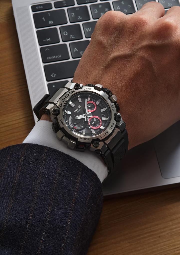 Casio G-Shock MTG-B3000-1AJF Men's Watch, Black (Official Japanese Product)