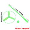 8/16pcs Manual Pushing Threaded Flying Round Disc Colorful Outdoor Bamboo Dragonfly Outdoor Activities Experiments