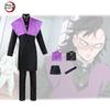 Demon Corps Slayer Shinazugawa Genya Cosplay Costume Set Comiccon Role Play