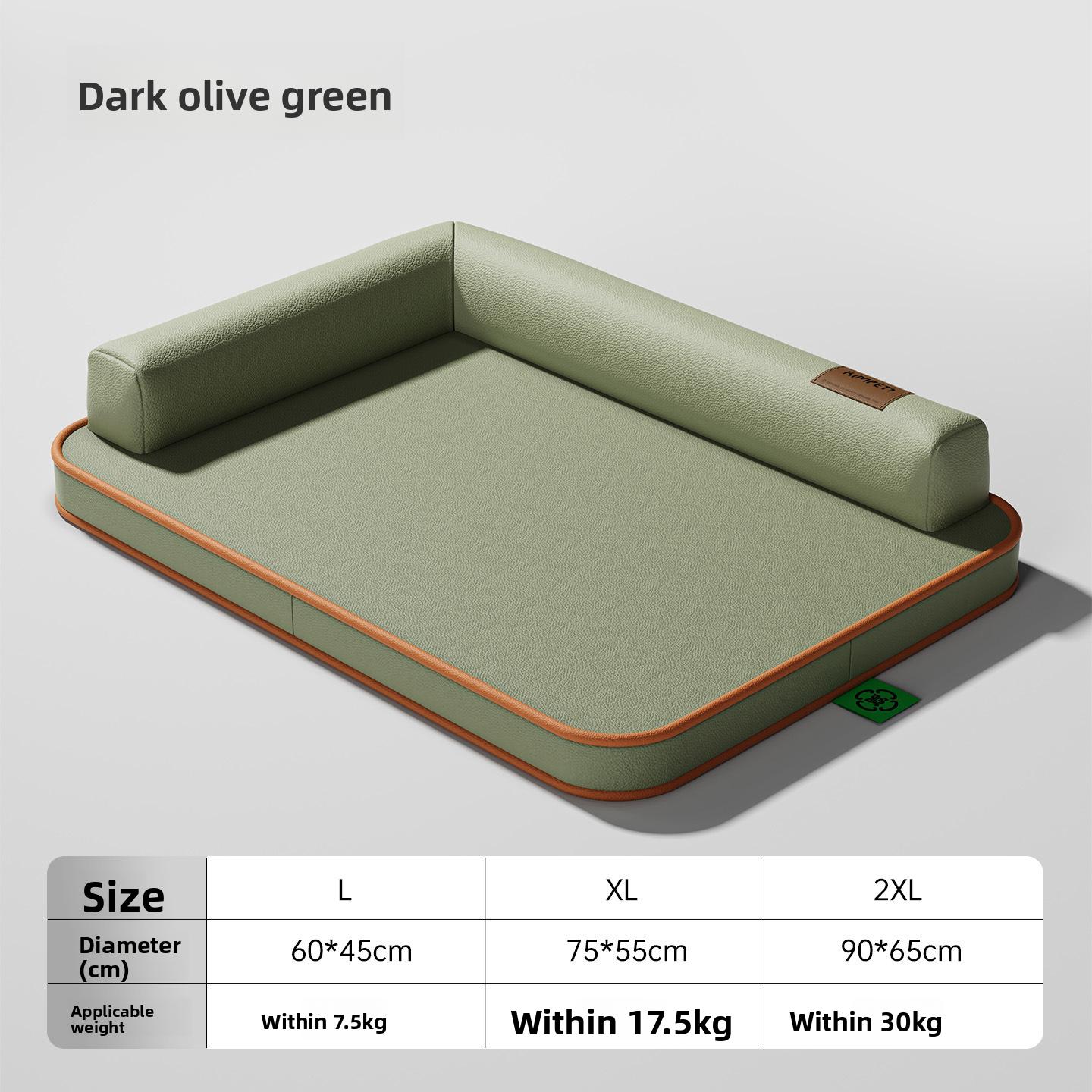 

Dog Mat Dog Bed All Seasons Waterproof Tear Resistant Removable Washable For Medium Large Dogs Stain Resistant Easy Clean Design L