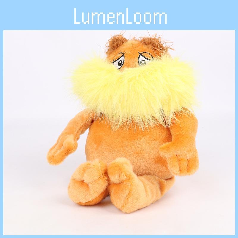 Dr Seuss The Lorax Plush Toy Stuffed Doll Cartoon Decoration Kids 33cm Gift