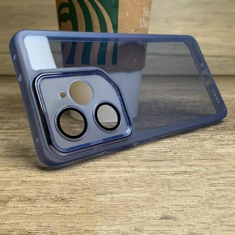 Ochranný kryt na objektiv fotoaparátu pro Realme NEO 7 GT 7 Pro Silikonový průhledný čirý TPU kryt pro Realme NEO 7 GT7Pro 6T