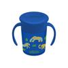 Dr. Brown Infants Jungle 360-degree Anti-spill Training Cup Set of 2, Blue (200ml), Red (300ml), 1 Set, Popular Korean Parenting Items