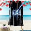 Lech Poznan Print Beach Towel, Large Soft Quick Dry Towel for Beach Camping Swimming