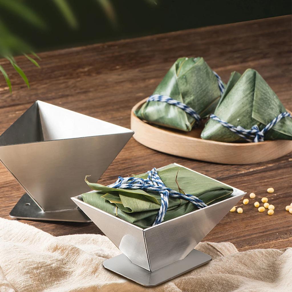 Hot Traditional Chinese Food Dragon Boat Festival Zongzi Mold Sticky Rice Dumplings Maker Making Tools Mould Kitchen Accessory