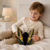 Collectible Butterfly Toy Realistic 3D Plush Toy, Stuffed Throw Pillow, Soft Interactive for Kids Insect Animal Decor, Gift Girls, Home Ornament